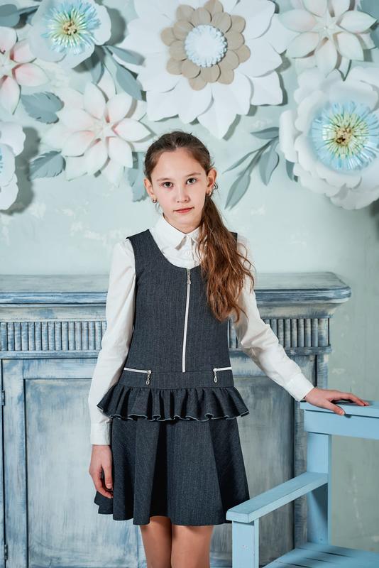 Сарафан школьный для девочки