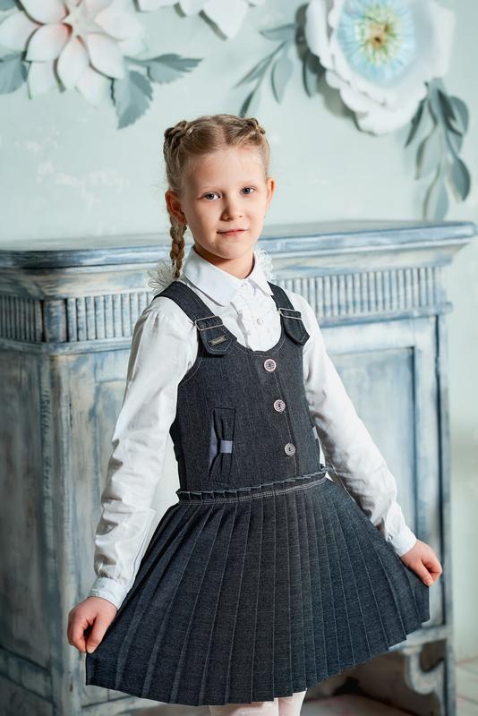 Сарафан школьный для девочки