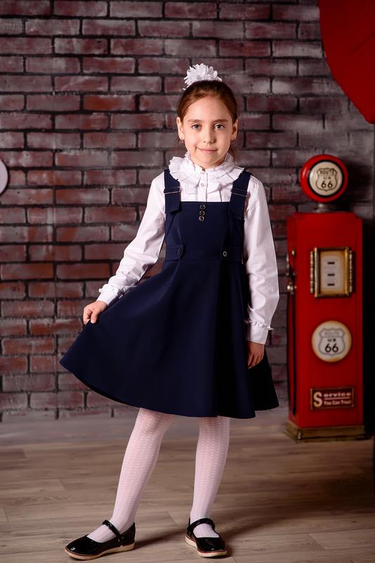 Сарафан школьный для девочки