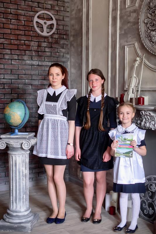 Фартук школьный для девочки