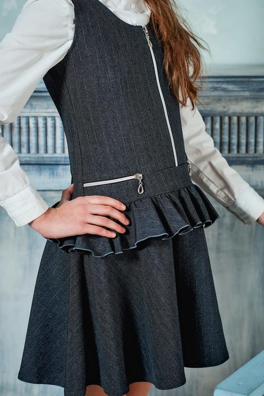 Сарафан школьный для девочки