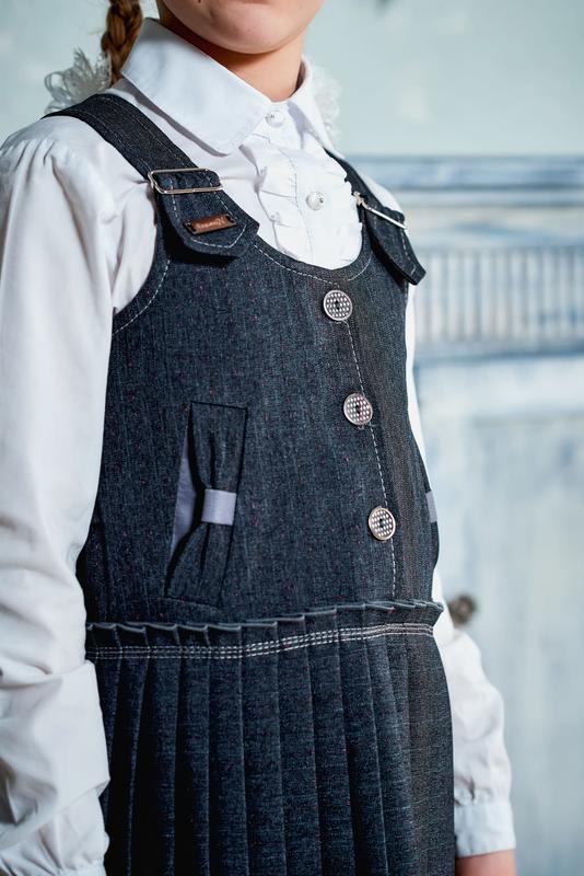 Сарафан школьный для девочки