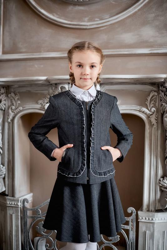Жакет школьная форма для девочки